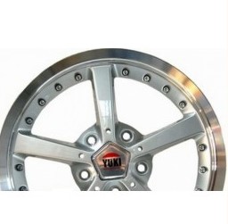Автодиск Yuki 510  7*15  5*100 ET35 67.1 Maching lip hyper silver (HS3)