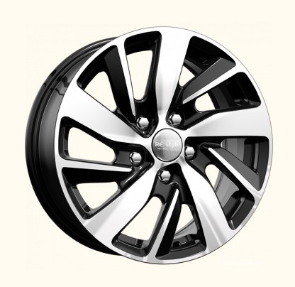 Автодиск K&K KC741 (ZV 16 Soul) 6.5*16 5*114.3 ET47 67.1 алмаз черный