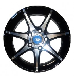 Автодиск Akito S452  5.5*13  4*100/114.3 ET38 67.1 BLACK POLISH